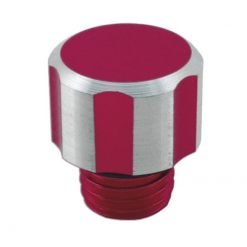 Getriebeöl-Einfüllschraube Minarelli AM6 Alu rot