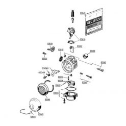Büchse Vergaser Dellorto SHA 14/14-16/16 Innen 19mm Puch
