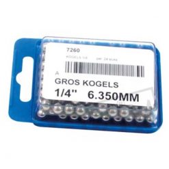 Kugelset 1/4 Zoll 6.35 mm (144 Stück)