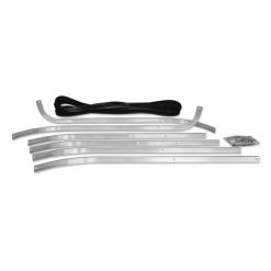 Trittbrettleisten Alu + Gummi 125VBB-150GL