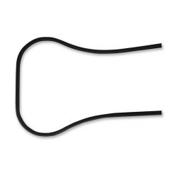 Schild-Profil schwarz (Monoschlitzrohr) Piaggio Vespa PK50-125