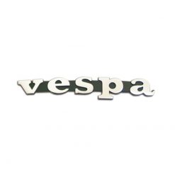 Emblem VESPA schwarz/chrom 50-125 ET3 122x20 mm