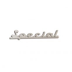 Emblem chrom Special Vespa 135x24 mm
