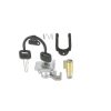 Schlosssatz für Seitenbox Vespa 4mm