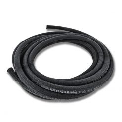 Benzinschlauch 8x13mm schwarz vintage, geflochten (5m)