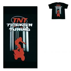 T- Shirt TNT life noir tricks Grösse M NETTOPREIS