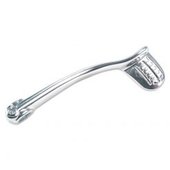 Kick Piaggio ET2 Aluminium poliert