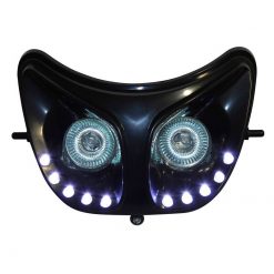 Scheinwerfer Derbi Senda 50 2 x halogen 20W + LED`s