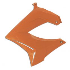 Verschalung Derbi Senda DRD/XTREM 2003 Tank links orange