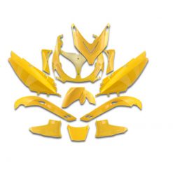 Verschalung 12-teilig Yamaha T-Max 500 4-t gelb->2007 NETTOPREIS