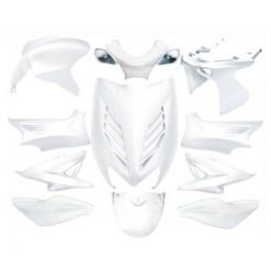 Verkleidungskit Yamaha Aerox/MBK Nitro 11-teilig weiss