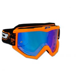 Cross-Brille Pro Grip orange verspiegelt