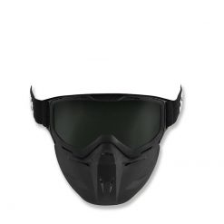 Crossbrille/Facemask NOEND schwarz matt, Visier leicht getönt
