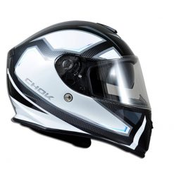 Helm Chok RZX weiss/schwarz mit Sonnenvisier(GrösseXL) NETTOPREIS