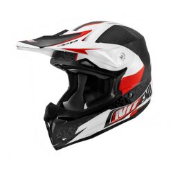 Helm Cross Noend Defcon schwarz-rot (Grösse L)