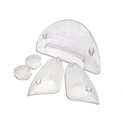 Blinkergläser + Rücklicht STR8 Yamaha Aerox/MBK Nitro weiss CE