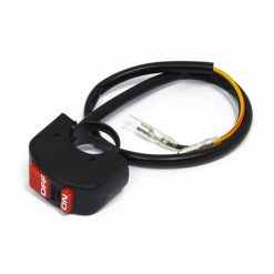 Lenkerschalter Run Ein/Aus universell schwarz/rot