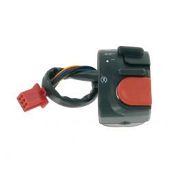 Schalter rechts MBK Nitro/Yamaha Aerox schwarz mit Lichtschalter