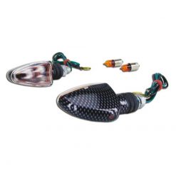 Blinkerset TNT carbon/weiss