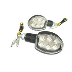 Blinkerset TNT Bean LED carbon/weiss CE NETTOPREIS