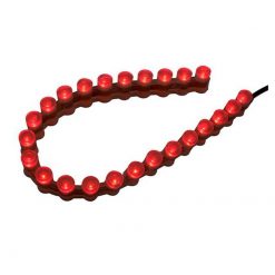 Silikonstring STR8 LED, rot, 25cm NML