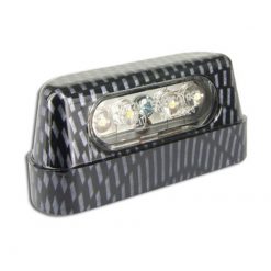 Kennzeichenbeleuchtung LED carbon CE