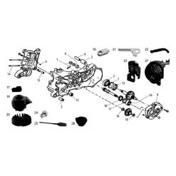 Passhülse 6.5x9.5x14.5mm Piaggio Motor 50cc (Nr. 6)