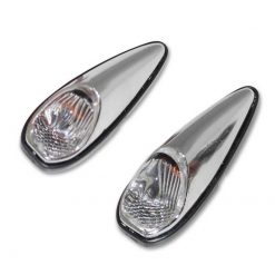 Blinkerset TNT Goutte d'eau (zum kleben) chrom NETTOPREIS