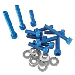 Schraubensatz blau Minarelli Scooter für Variomatikdeckel