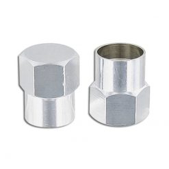 Ventildeckel chrom Typ 3 (2 Stück)