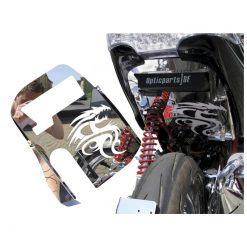 Heckdurchgang ODF Gilera Runner >08/05 Drachen weiss NETTOPREIS