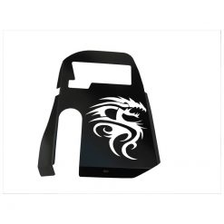 Heckdurchgang ODF Gilera Runner>08/05 Drachen schwarz NETTOPREIS