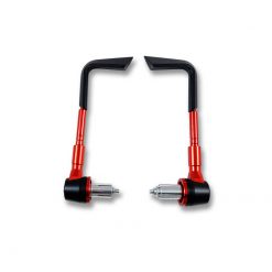 Schutz/Guard Bremshebel aus Aluminium rot/schwarz