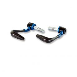 Schutz/Guards Brems- /Kupplungshebel Polini blau/schwarz