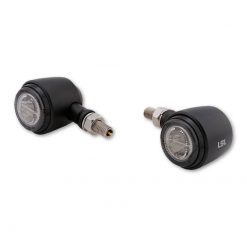 Blinker LED LSL RETRO schwarz/getöntes E-Hom