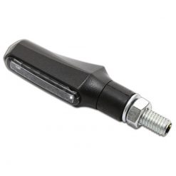 Blinker LED SHIN YO SHORTY FIN schwarz/getönt, Rücklicht E-Hom