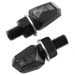 Blinker LED SHIN YO TINY schwarz/getönt E-Hom