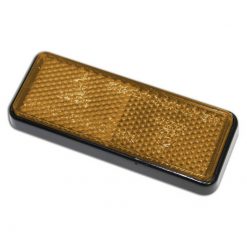 Rückstrahler SHIN YO rechteckig 91.5x36mm orange,z. kleben E-Hom