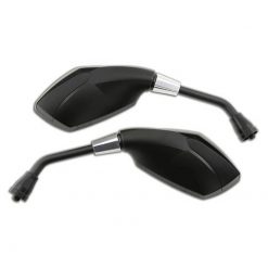 Rückspiegel SHIN YO RAVENNA schwarz, M10-RG, E-Hom