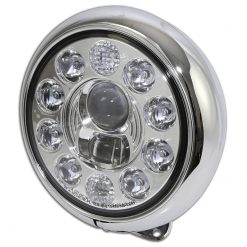 Scheinwerfer LED HIGHSIDER HD-STYLE TYP 1 210mm, chrom E-Hom