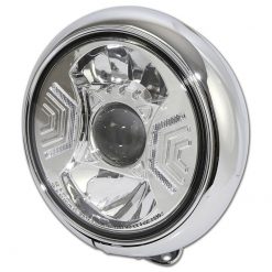 Scheinwerfer LED HIGHSIDER HD-STYLE TYP 2 210mm, chrom E-Hom