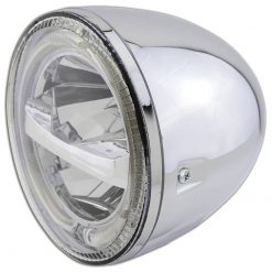 Scheinwerfer LED HIGHSIDER CIRCLE (S) 146.5mm, chrom E-Hom