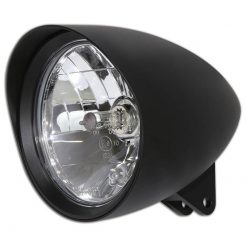 Scheinwerfer HIGHSIDER CLASSIC 1, 157mm, schwarz, Schirm E-Hom