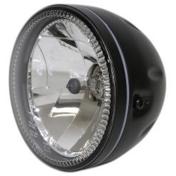 Scheinwerfer LED HIGHSIDER SKYLINE (S) 145mm, schwarz E-Hom