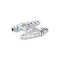Blinker LED HIGHSIDER CORTONA chrom/transparent E-Hom