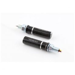 Blinker LED HIGHSIDER CONERO schwarz/getönt, Rücklicht E-Hom