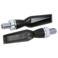 Blinker LED HIGHSIDER FALCON schwarz/getönt E-Hom