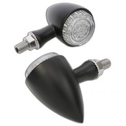 Blinker LED HIGHSIDER COLORADO schwarz/transparent E-Hom