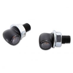 Blinker LED HIGHSIDER PROTON TWO schwarz/getönt E-Hom