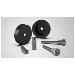 Anbaukit HIGHSIDER Kawasaki für Lenkerendspiegel, Lenkergewichte, Hebelschützer